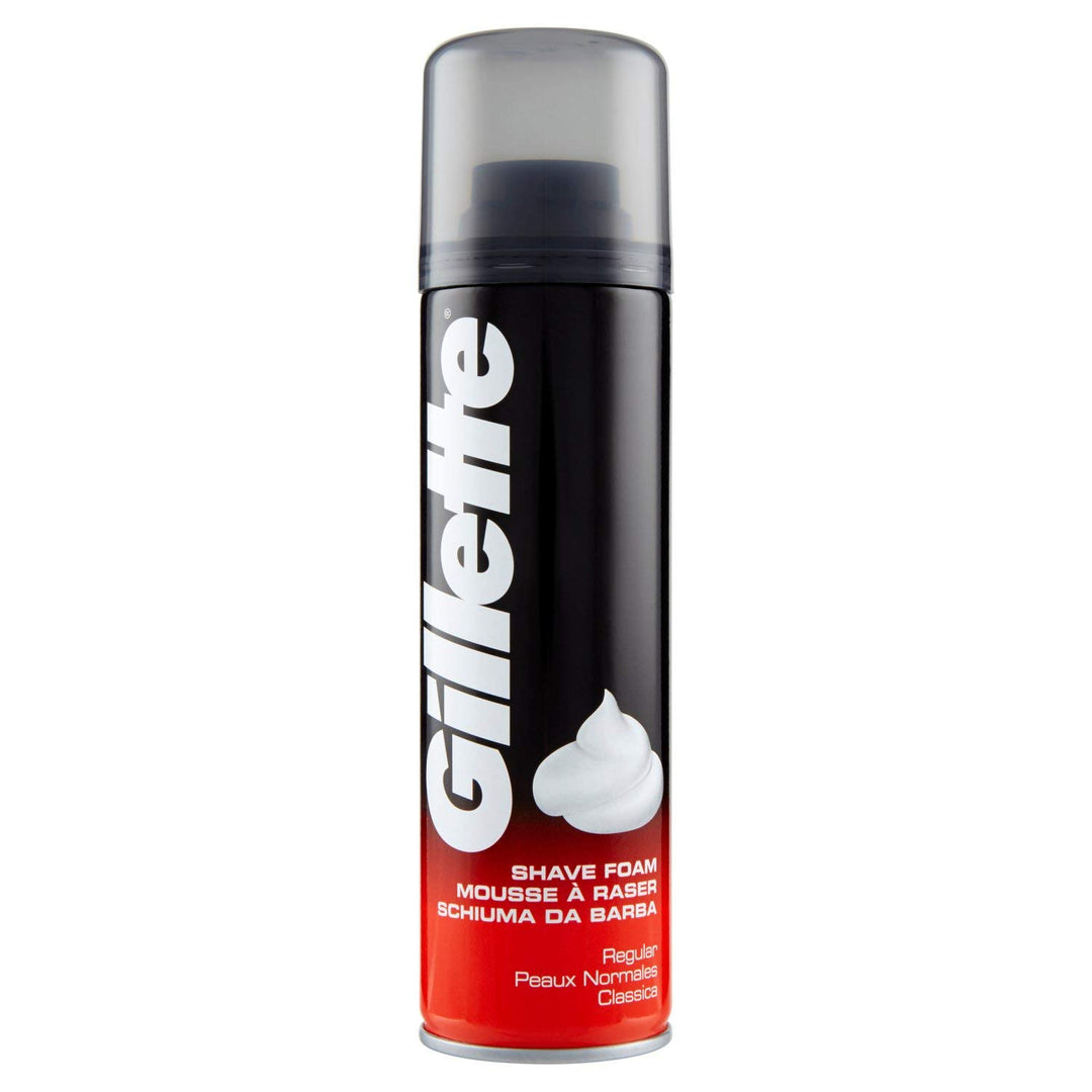 GILLETTE SHAVING FOAM REGULAR 200ML